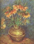 Fritillaries in a Copper Vase (nn04) Vincent Van Gogh